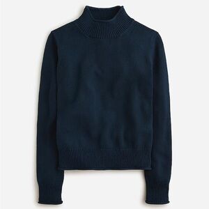 J. Crew Deep Blue Turtleneck Sweater